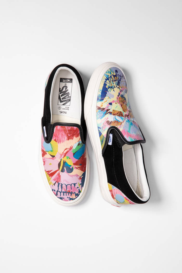 Damien Hirst's motifs are featured in a new Vault by Vans shoe line in a partnership with the P ...