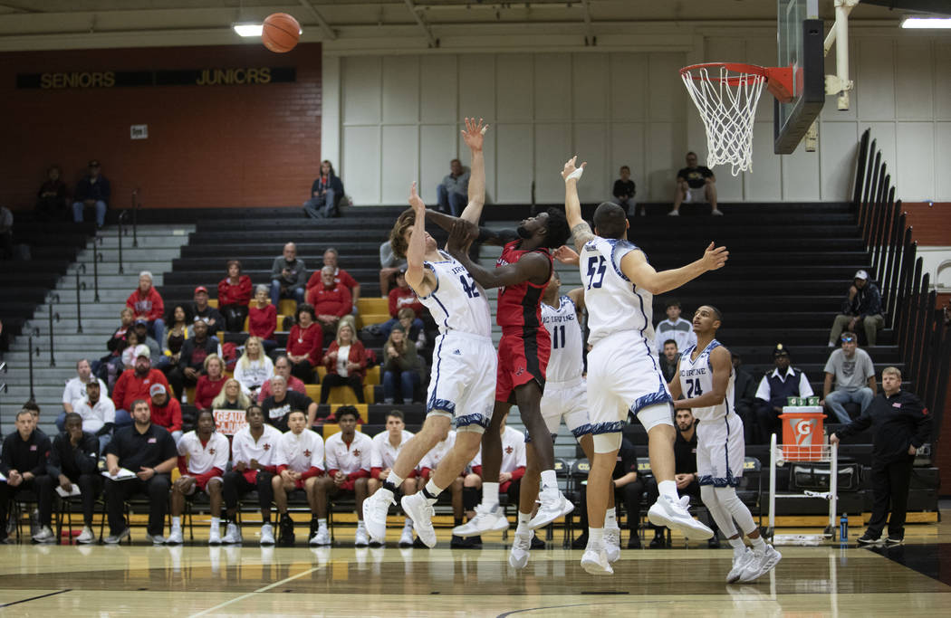 The college basketball game between UC-Irvine and Louisiana takes place in the Clark High Schoo ...