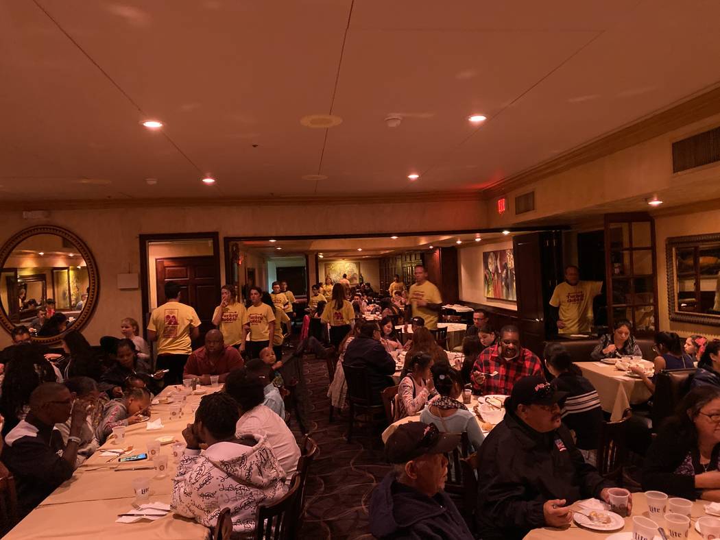 Piero's Italian Restaurant was the site for the Youth Charities of Southern Nevada Thanksgiving ...