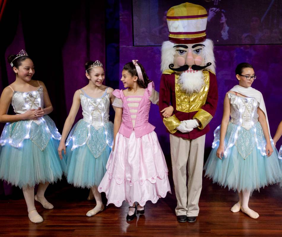 The Nevada Ballet Theatre dancers entertain guests during the Discovery Children's Museum's eig ...