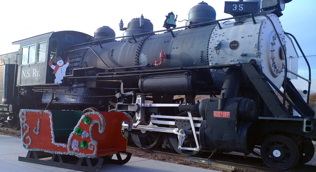 Families can take a 90-minute ride with Santa on Nevada Southern Railway’s Pajama Train. (Bou ...