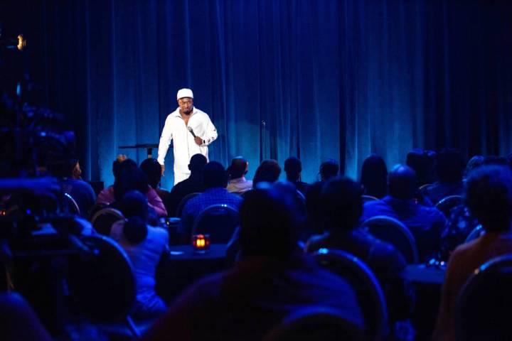 Eddie Griffin in a scene from his latest Showtime stand-up special, recorded in Las Vegas and s ...