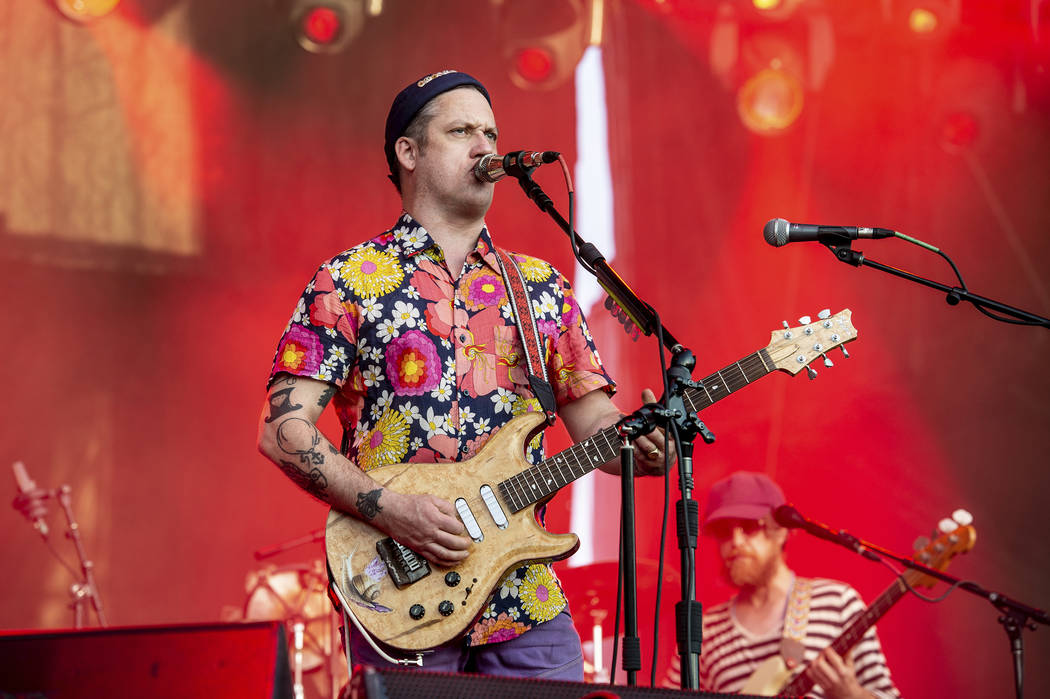 Isaac Brock of Modest Mouse performs at the Voodoo Music Experience in City Park on Sunday, Oct ...