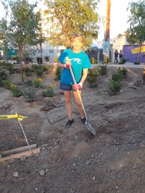 Tammie Hampton is pictured while volunteering. Hampton was presented Nov. 5 with Henderson’s ...