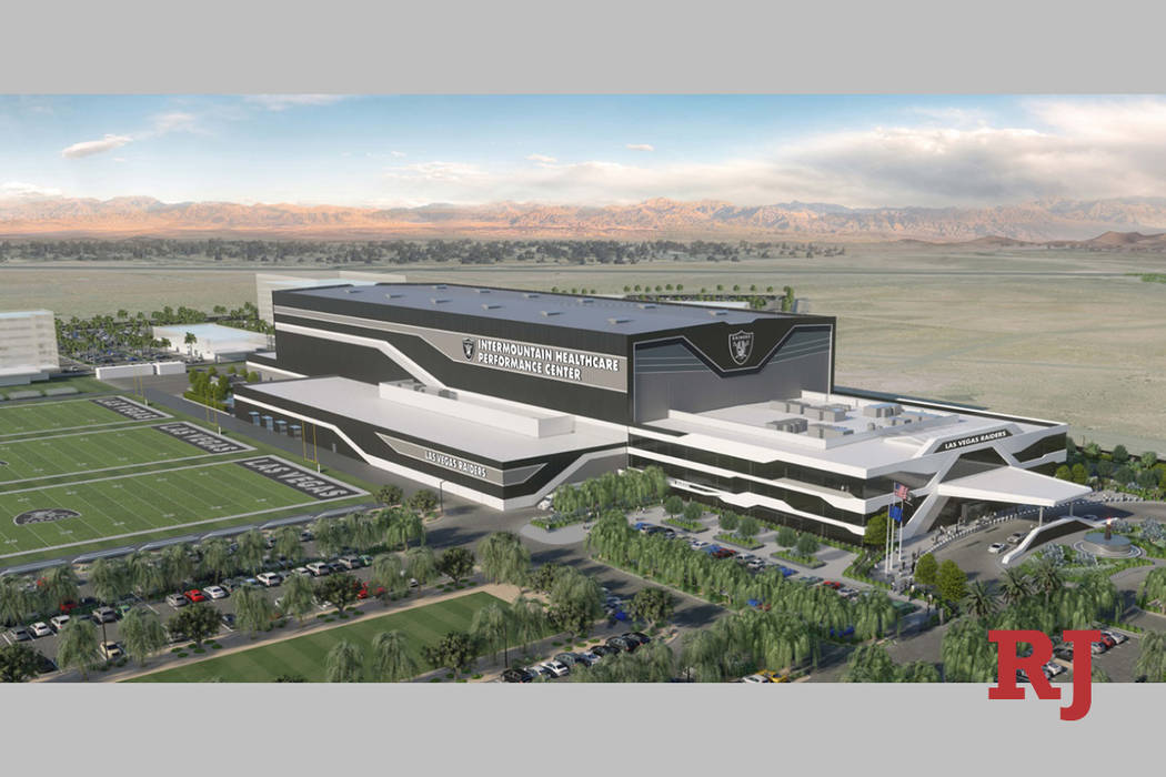 Intermountain Healthcare signed a founding sponsorship deal with the Raiders, renaming the Hend ...