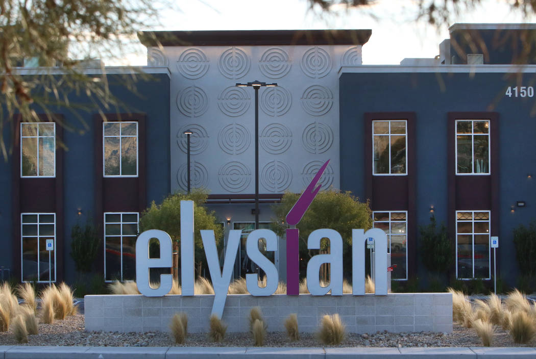 The Elysian at Flamingo, an apartment complex, at 4150 S. Hualapai Way is seen on Wednesday, De ...
