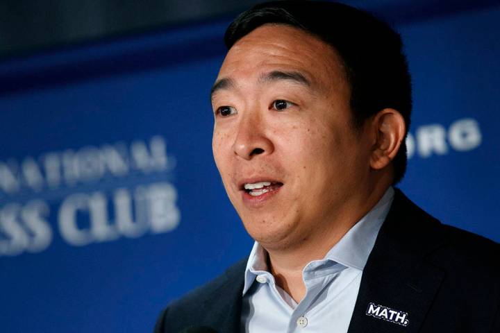 Andrew Yang. (AP Photo/Jacquelyn Martin)