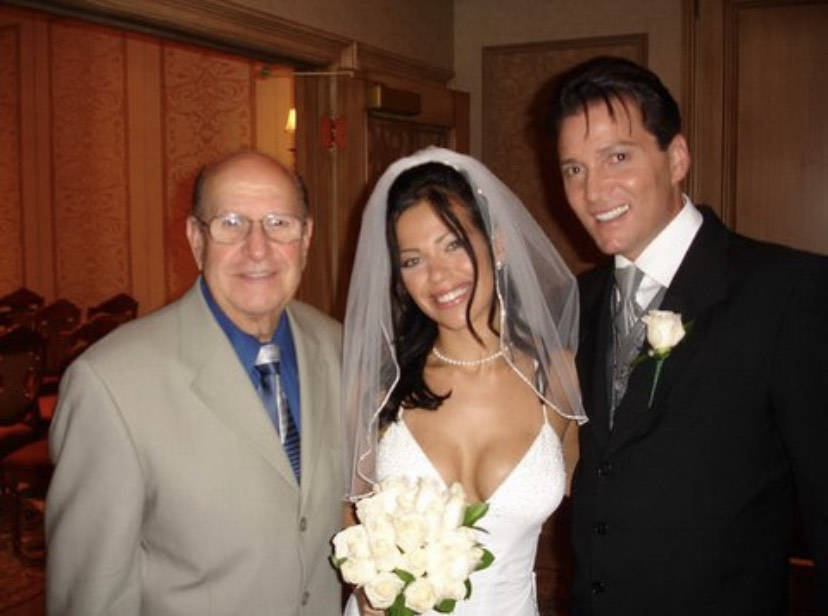 Joe Esposito is shown at the 2005 wedding of Trent Carlini and Amanda Duarte-Trentacarlini. (Am ...
