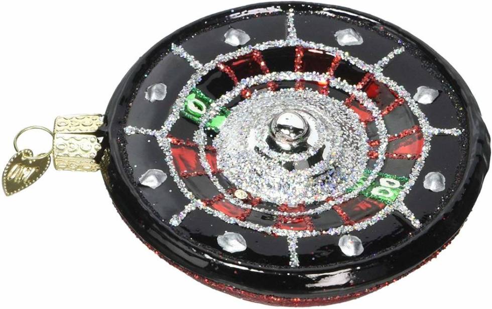 Roulette wheel ornament (amazon.com)