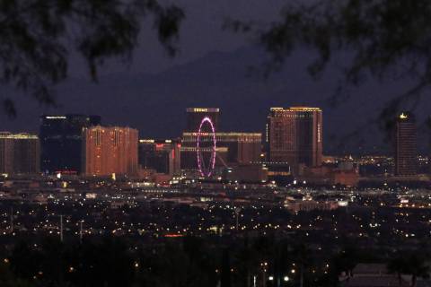 Temperatures about 5 degrees above normal are forecast for the Las Vegas Valley through Saturda ...
