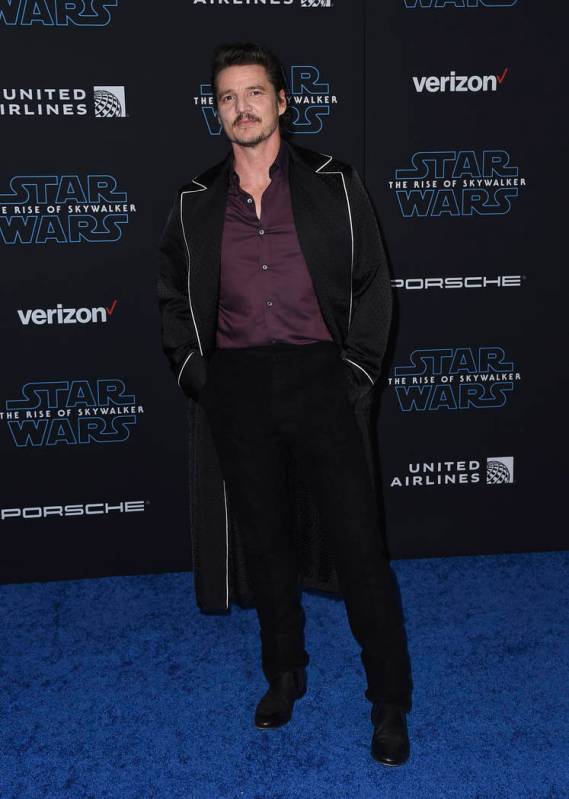 Pedro Pascal arrives at the world premiere of "Star Wars: The Rise of Skywalker" on M ...