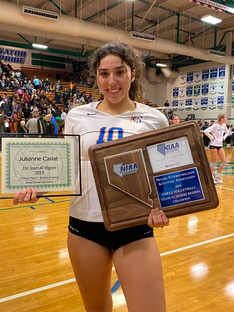 Julianne Carlat, Bishop Gorman (Bishop Gorman volleyball photo)