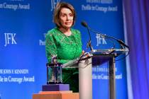 Speaker of the House Nancy Pelosi. (AP Photo/Josh Reynolds)