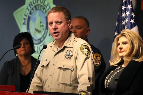 Undersheriff Kevin McMahill speaks about preparations for the upcoming New Year’s Eve ce ...