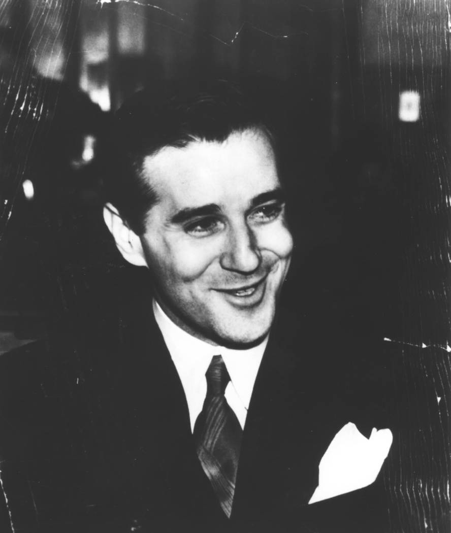 Benjamin "Bugsy" Siegel, who invisioned and operated The Flamingo hotel-casino is sho ...