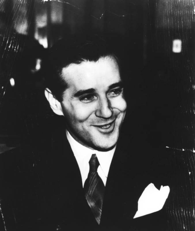 Benjamin "Bugsy" Siegel, who invisioned and operated The Flamingo hotel-casino is sho ...