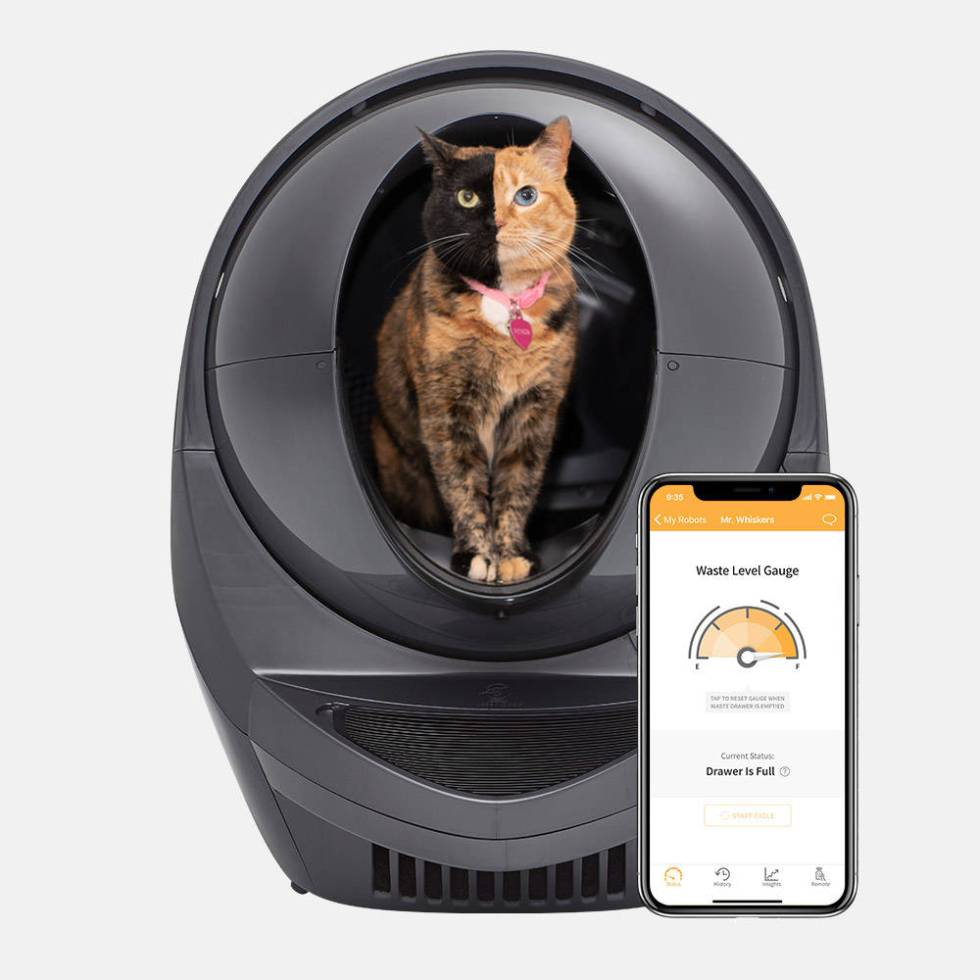 The Litter-Robot is a self-cleaning litter box that separates waste from clean litter. (Courtes ...