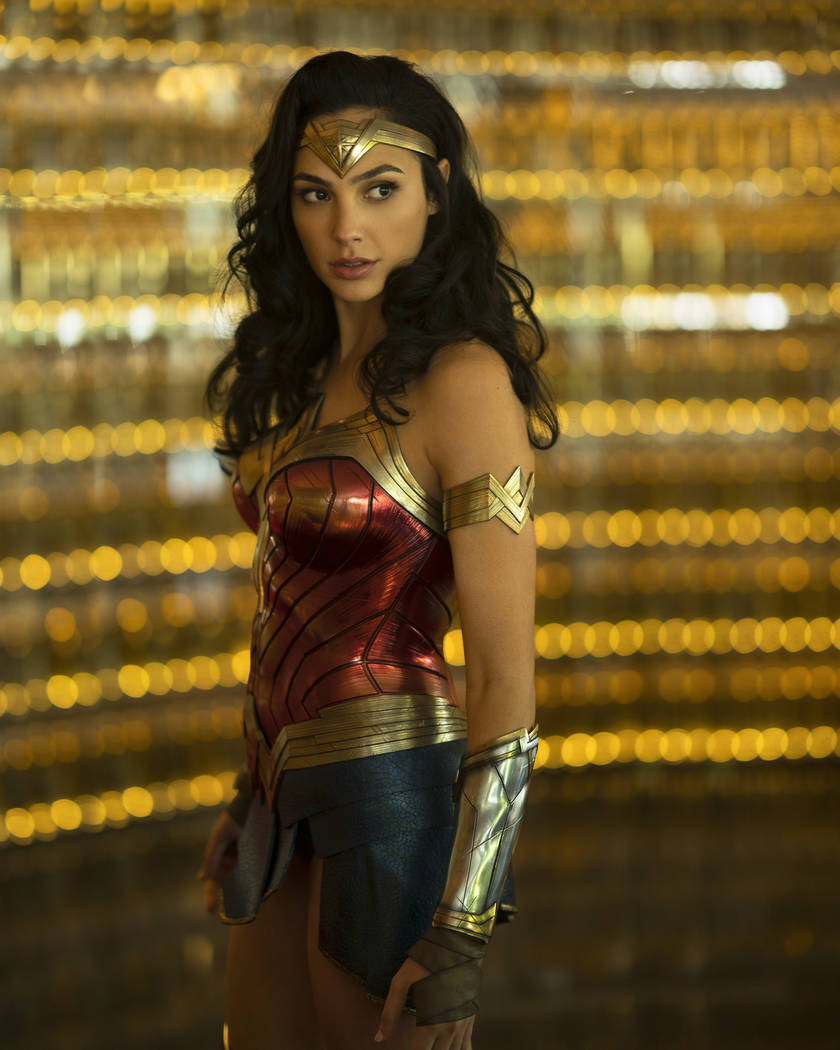 Gal Gadot as Wonder Woman in the action adventure "Wonder Woman 1984." (Clay Enos/DC Comics)