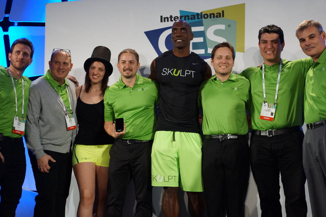 Online voters chose the Skulpt handheld fitness monitor as Last Gadget Standing winner in 2014. ...