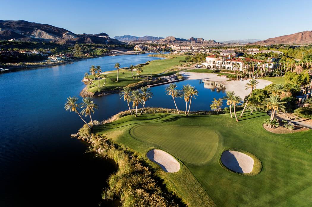 Reflection Bay Golf Club was designed by Jack Nicklaus. (Lake Las Vegas)