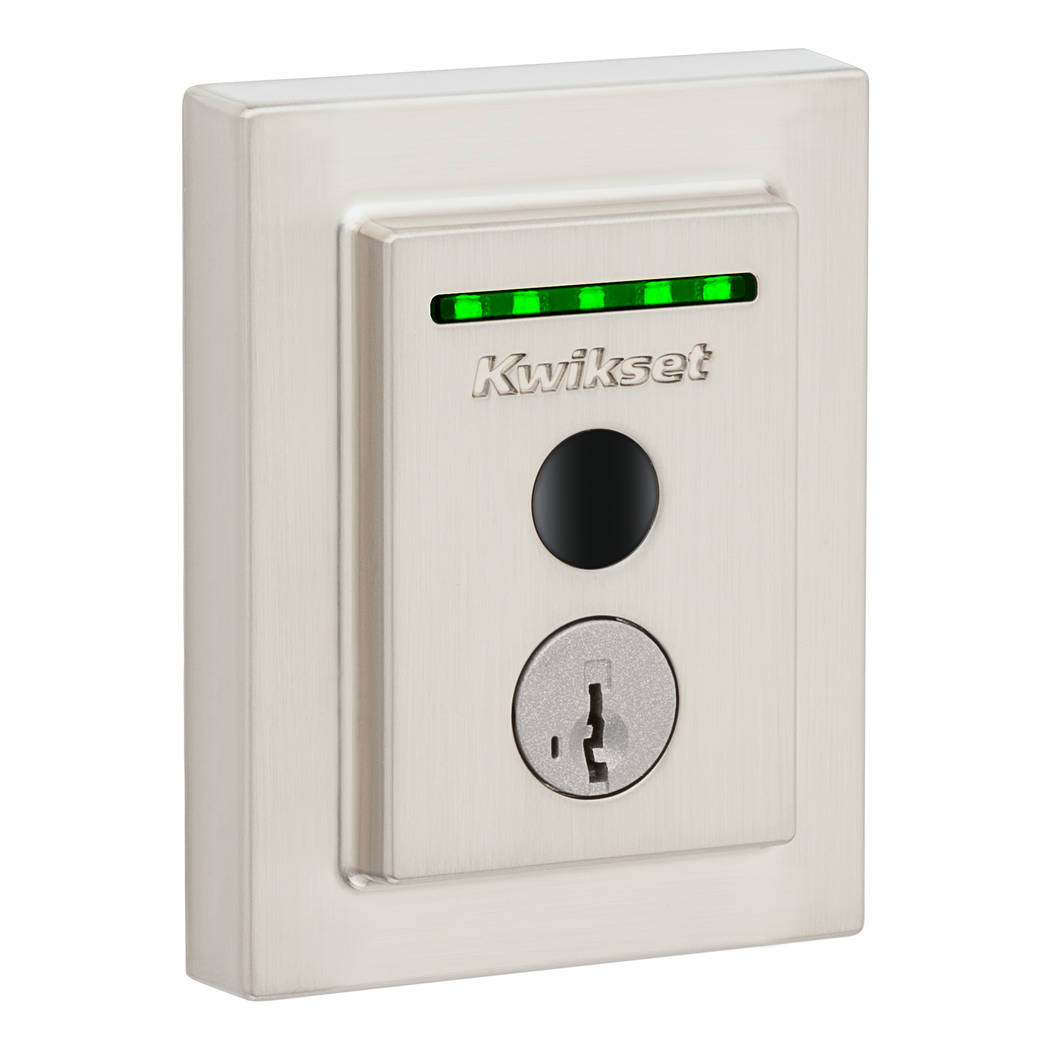 Halo Touch Wi-Fi smart lock by Kwikset operates by fingerprints. (Kwikset)