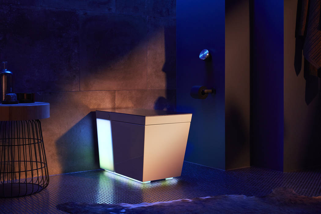 Kohler's Numi 2.0 intelligent toilet offers an embedded Amazon Alexa. (Kohler Co.)