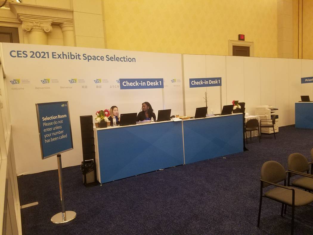 It was relatively quiet for exhibit space selection for CES 2021 at The Venetian last week, but ...