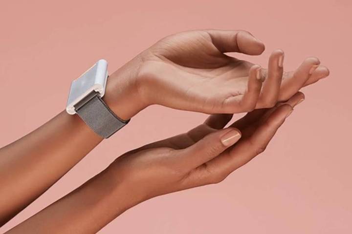The wave by Embr Labs is an intelligent bracelet that aims to warm or cool the body by 5 degree ...