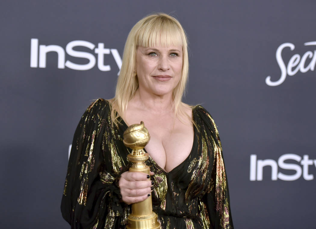 Patricia Arquette, winner of the award for best performance by an actress in a supporting role ...