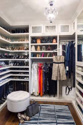 Shelving might be the most efficient solution for closet corners. Additional shelving can be us ...
