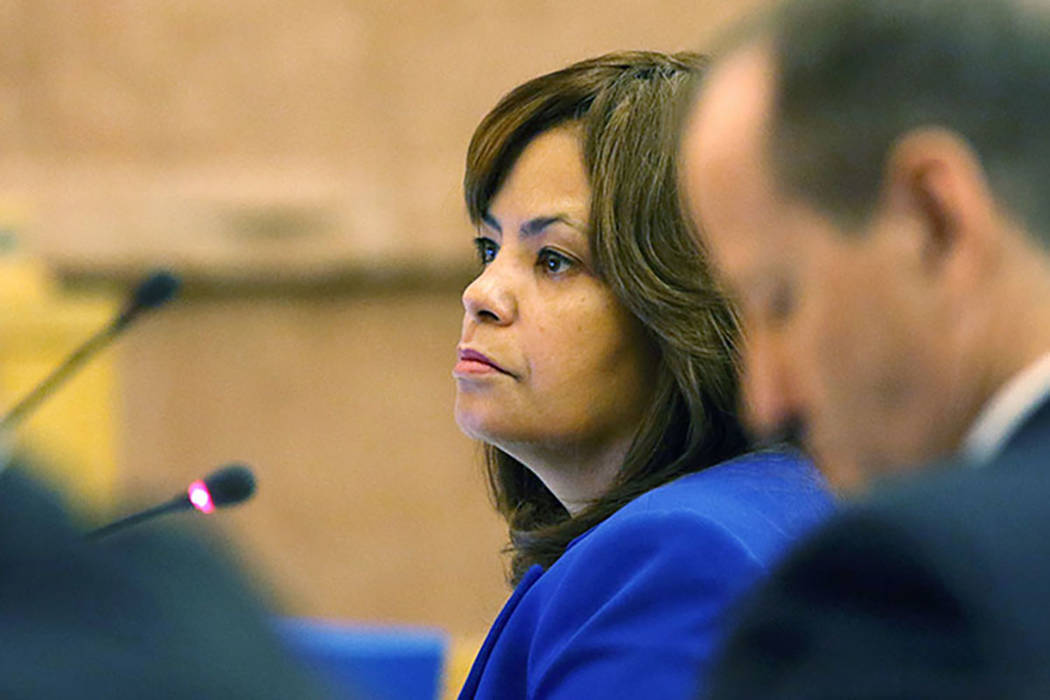 Clark County Manager Yolanda King (Ronda Churchill/Las Vegas Review-Journal)