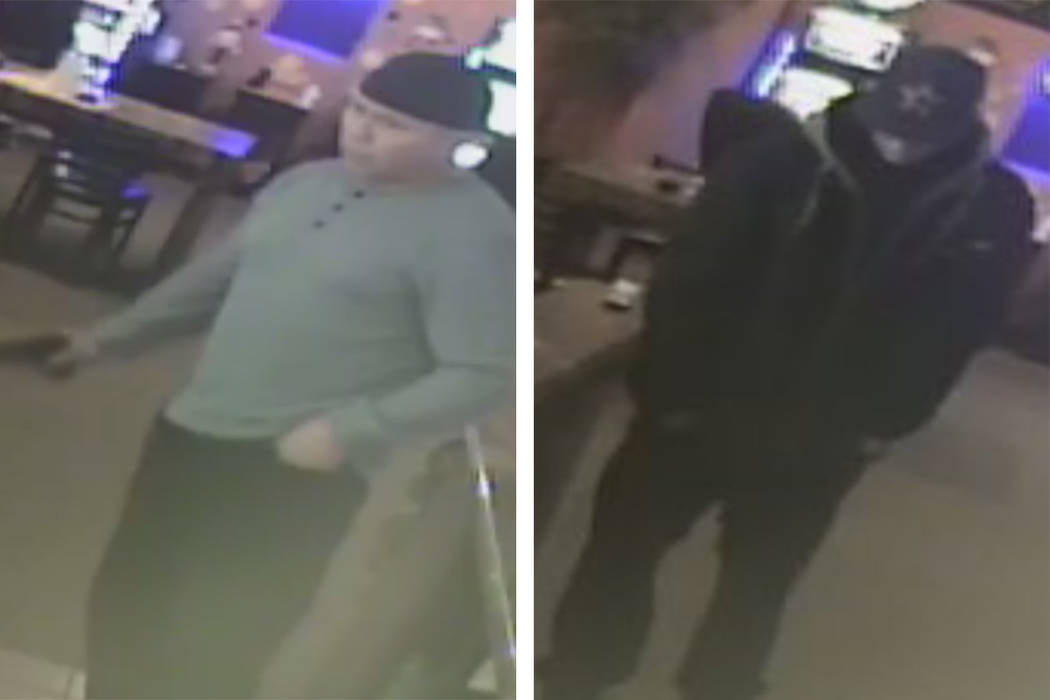 Police are seeking two men in connection to an armed robbery Tuesday, Oct. 1, 2019, on the 4400 ...