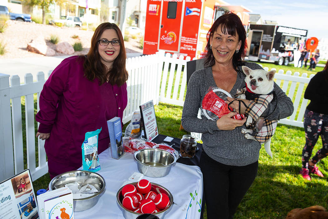 There was a doggie zone hosted by Cadence Animal Hospital. (Studio J. Inc./Eric Jamison)