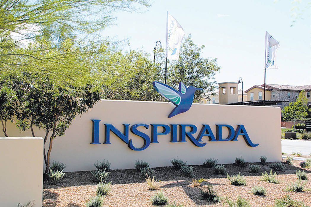 Inspirada fell from ninth in the rankings in 2018 to 13th in 2019. It had 640 sales. (Inspirada)