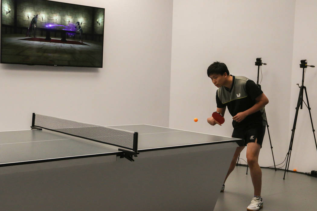 Sony Corporation's ping pong demonstration shows how they've incorporated broadcast cameras wit ...