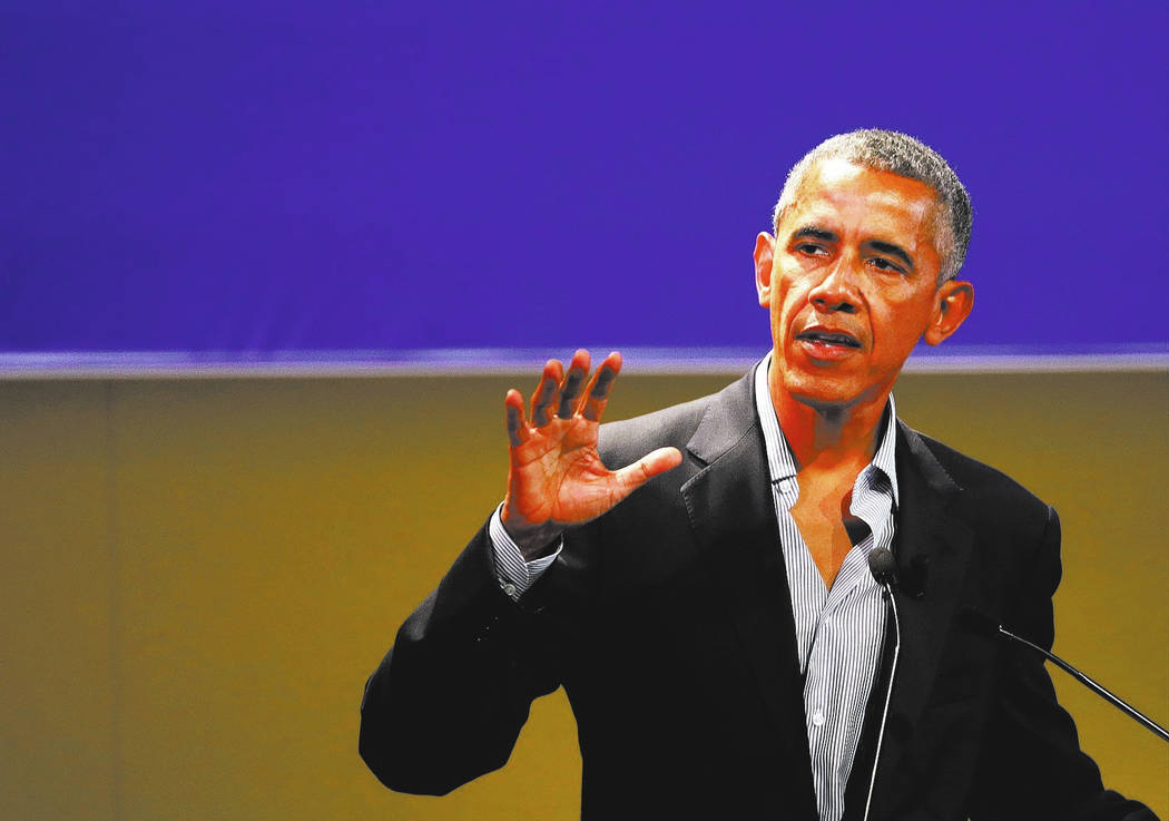 Former President Barack Obama. (AP Photo/Luca Bruno)