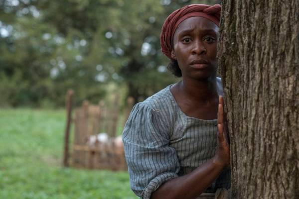 This image released by Focus Features shows Cynthia Erivo as Harriet Tubman in a scene from &qu ...
