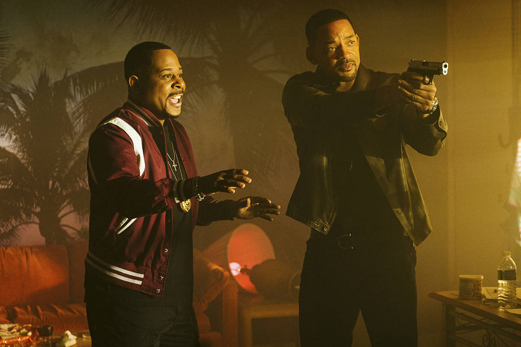 This image released by Sony Pictures shows Martin Lawrence, left, and Will Smith in a scene fro ...