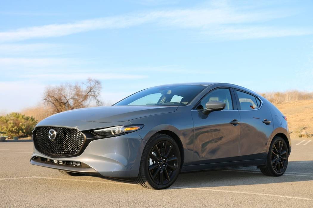 Mazda has come a long way in the past 100 years. Shown here is the 2020 Mazda3. (Mazda)