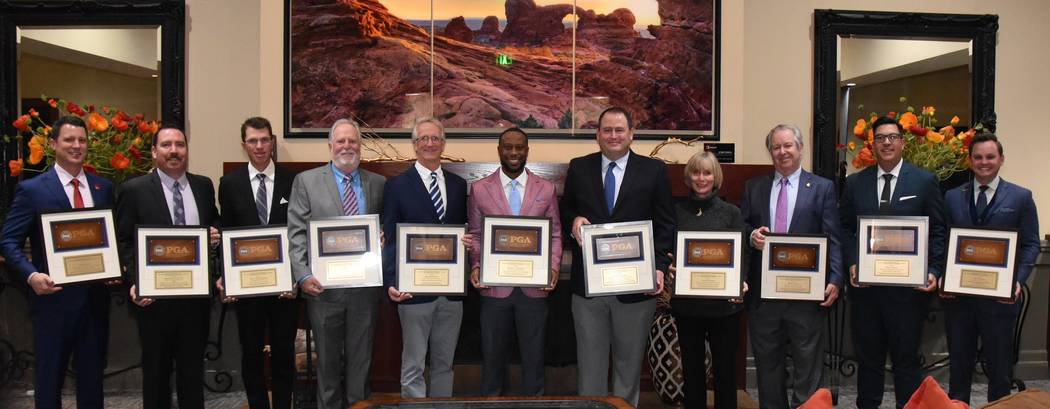 It was an evening to honor Southern Nevada PGA of America professionals Jan. 14 at TPC Summerli ...