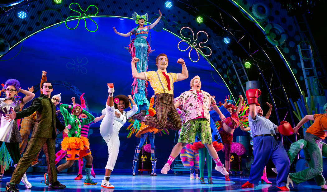 "The SpongeBob Musical" opens an eight-show run Tuesday at The Smith Center for the P ...