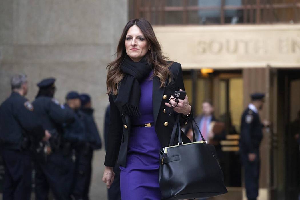 Donna Rotunno, Harvey Weinstein's attorney, leaves the courthouse after a day in his trial on r ...