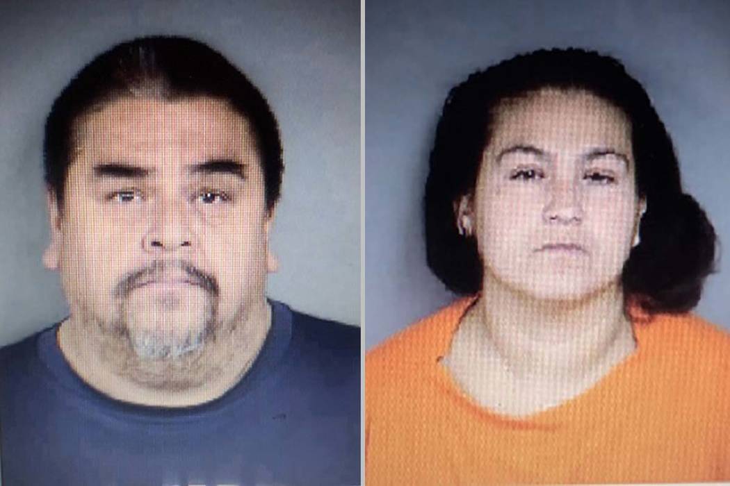 Raul Ramos, left, and Adriana Hernandez (North Las Vegas Police Department)