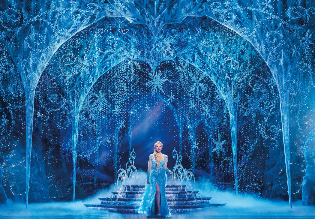 Caroline Bowman as Elsa in "Frozen." (Deen van Meer)