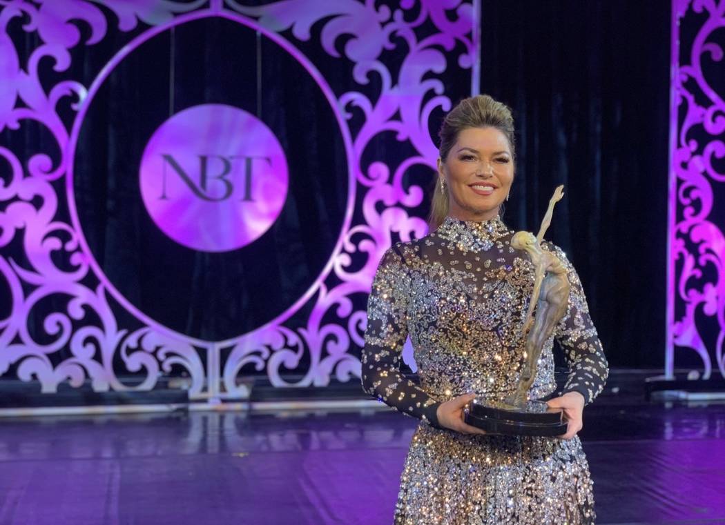 Shania Twain, Nevada Ballet Theatre's 2020 Woman of the Year, is honored at the ballet company' ...