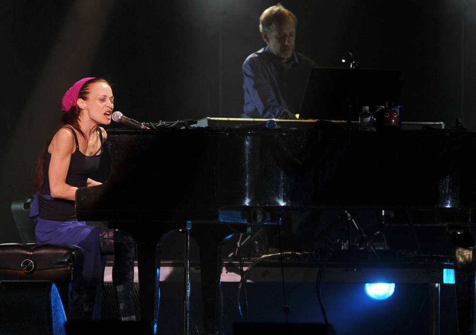 Fiona Apple performs at The Joint in the Hard Rock Hotel and Casino, in Las Vegas, Saturday, Se ...