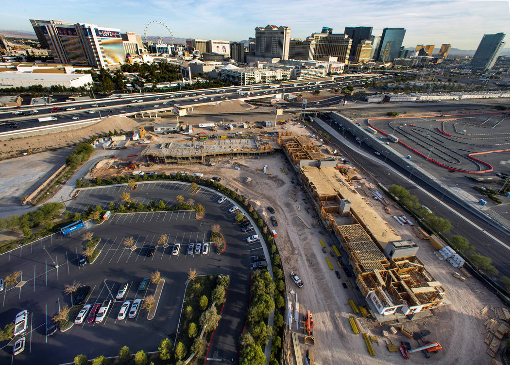 Framing continues on a new 287-unit apartment complex by developer Jonathan Fore currently unde ...