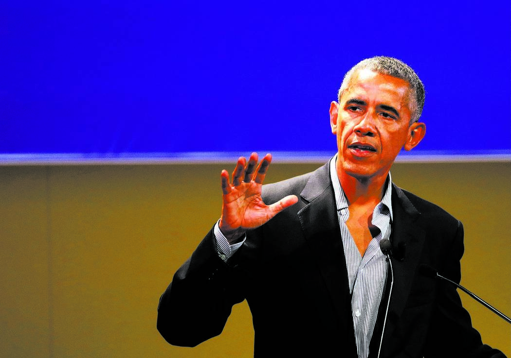 Former President Barack Obama. (AP Photo/Luca Bruno)