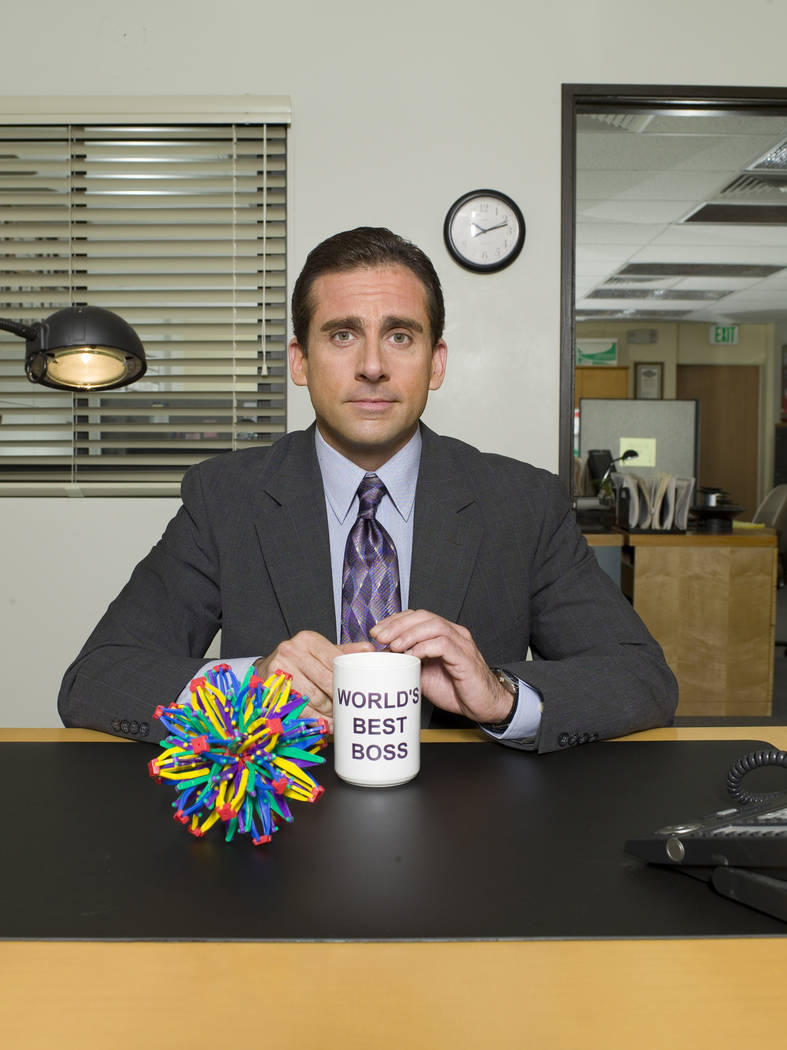 THE OFFICE -- Pictured: Steve Carell as Michael Scott -- NBC Photo: Mitchell Haaseth Mitchell ...