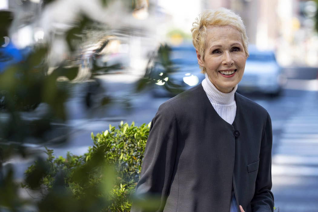 FILE - This June 23, 2019, file photo shows E. Jean Carroll in New York. Lawyers for Carroll wh ...